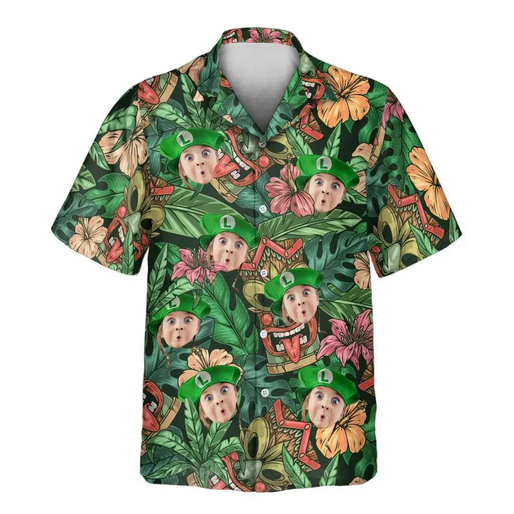 1 Aloha Vibes Aloha Custom Hawaiian Shirts With Faces Or Logos 1 Aloha Vibes Aloha Custom Hawaiian Shirts With Faces Or Logos