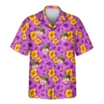 1 Enchanted Hibiscus Garden Aloha Custom Hawaiian Shirts With Faces Or Logos