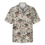 1 Island Tiki Vibes Aloha Custom Hawaiian Shirts With Faces Or Logos