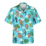 1 Jungle Bird Paradise Aloha Custom Hawaiian Shirts With Faces Or Logos