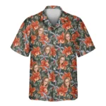 1 Orchid Isle Aloha Custom Hawaiian Shirts With Faces Or Logos