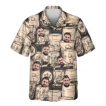 1 Whiskey Booze Aloha Custom Hawaiian Shirts With Faces Or Logos