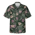 1 Vintage Tropical Natural Aloha Custom Hawaiian Shirts With Faces Or Logos