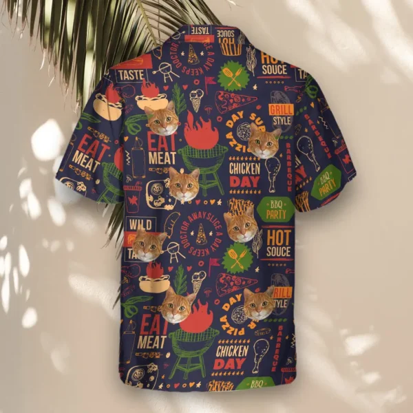 3 BBQ Feast Paradise Aloha Custom Hawaiian Shirts With Faces Or Logos