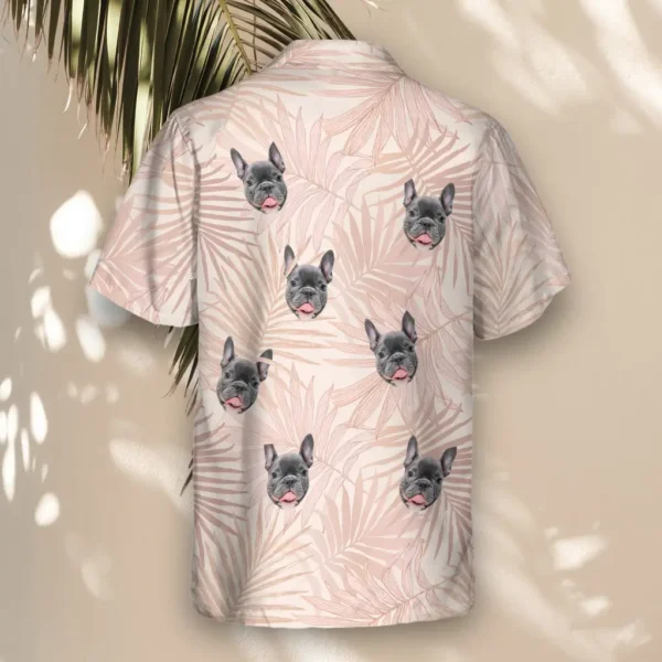 3 Blush Tropics Aloha Custom Hawaiian Shirts With Faces Or Logos