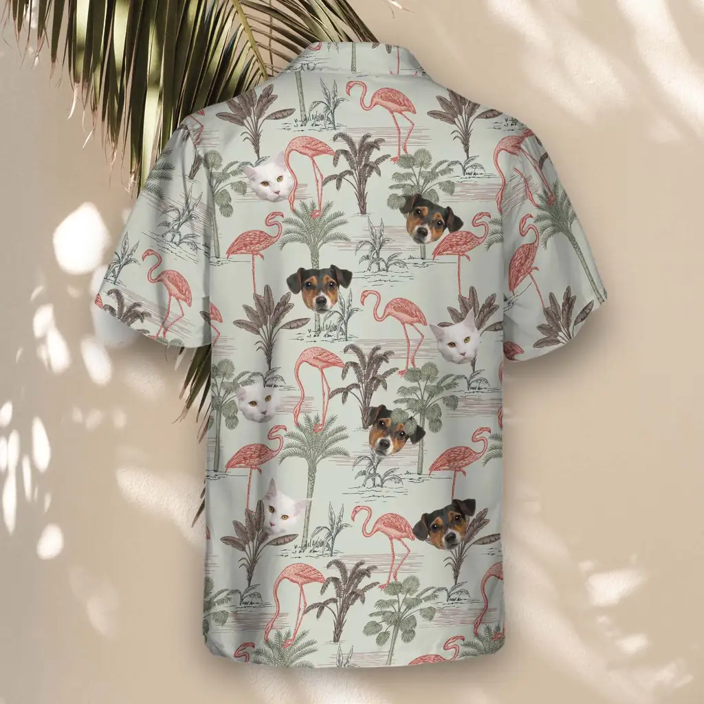 3 Exotic Jungle Aloha Custom Hawaiian Shirts With Faces Or Logos