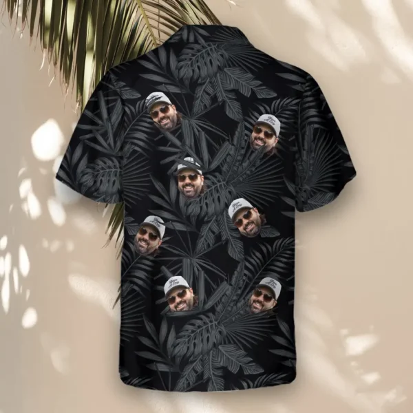 3 MonoTropics Aloha Custom Hawaiian Shirts With Faces Or Logos