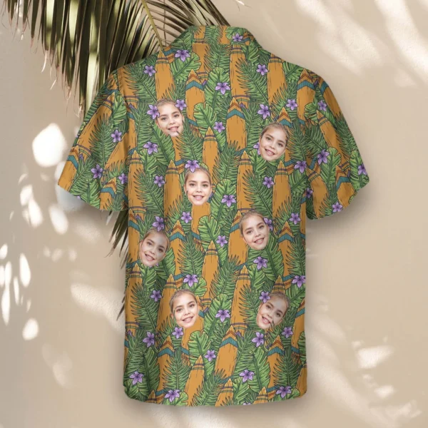 3 Tiki Surf Legend Aloha Custom Hawaiian Shirts With Faces Or Logos