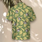 1 Tropical Banana Bliss Aloha Custom Hawaiian Shirts With Faces Or Logos