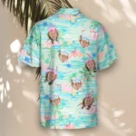 1 Tropical Flamingo Paradise Aloha Custom Hawaiian Shirts With Faces Or Logos