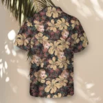 1 Tropical Grunge Bloom Aloha Custom Hawaiian Shirts With Faces Or Logos