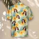 1 Tropical Hibiscus Vibes Aloha Custom Hawaiian Shirts With Faces Or Logos