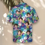 1 Vibrant Hibiscus Aloha Custom Hawaiian Shirts With Faces Or Logos