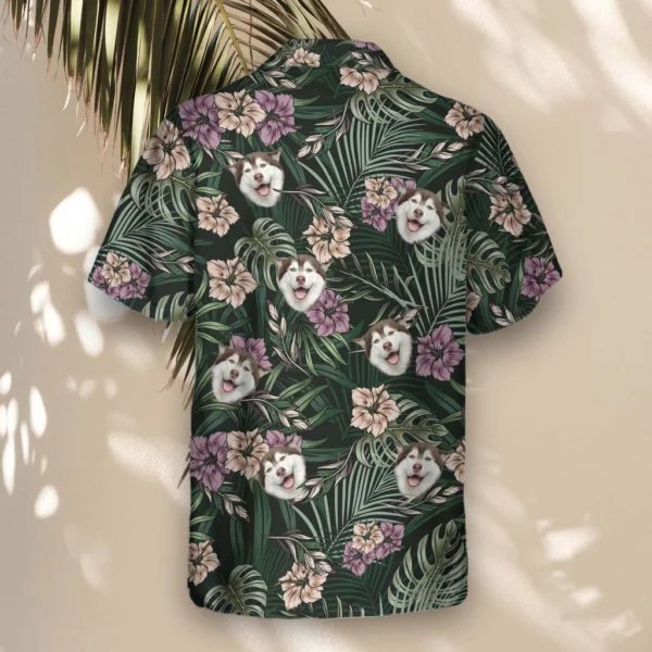 3 Vintage Tropical Natural Aloha Custom Hawaiian Shirts With Faces Or Logos