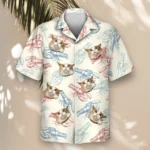 1 Lobster Fest Aloha Custom Hawaiian Shirts With Faces Or Logos