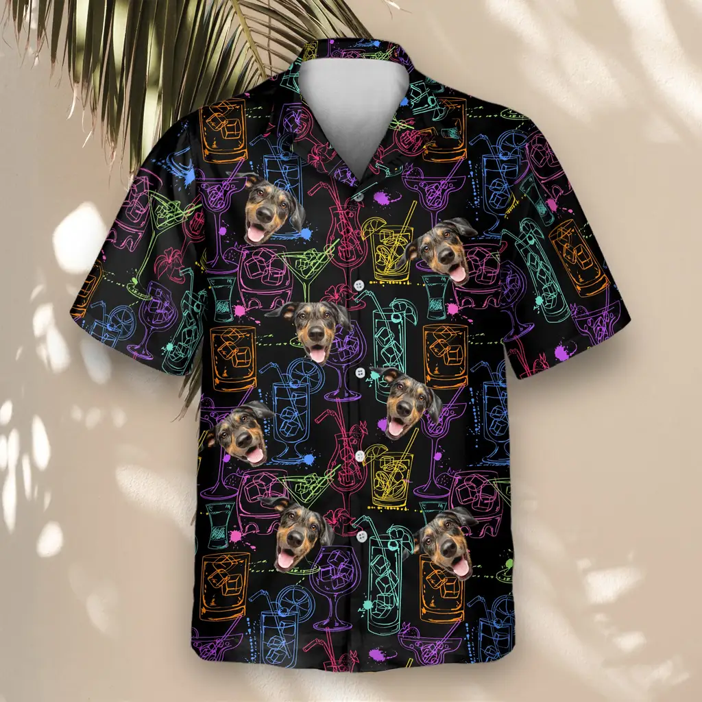 4 Sip Sway Aloha Custom Hawaiian Shirts With Faces Or Logos 4 Sip Sway Aloha Custom Hawaiian Shirts With Faces Or Logos