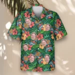 1 Tiki Paradise Warrior Aloha Custom Hawaiian Shirts With Faces Or Logos
