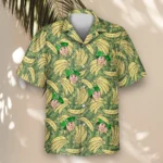 1 Tropical Banana Bliss Aloha Custom Hawaiian Shirts With Faces Or Logos