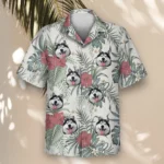 1 Vintage Floral Paradise Aloha Custom Hawaiian Shirts With Faces Or Logos