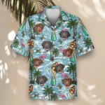 1 Vintage Surf Sun Aloha Custom Hawaiian Shirts With Faces Or Logos