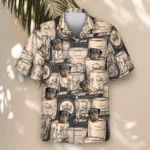 1 Whiskey Booze Aloha Custom Hawaiian Shirts With Faces Or Logos