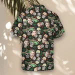 1 Fiesta Skull Vibes Aloha Custom Hawaiian Shirts With Faces Or Logos