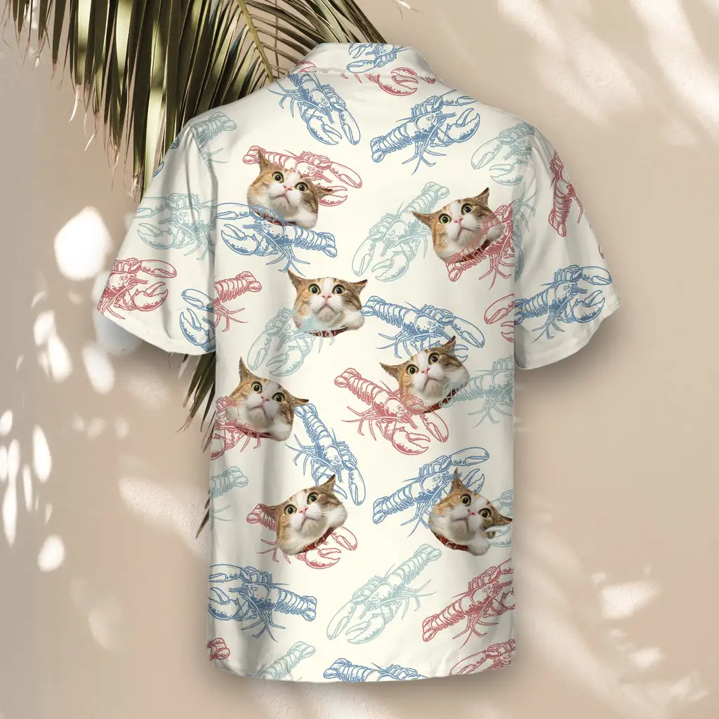 5 Lobster Fest Aloha Custom Hawaiian Shirts With Faces Or Logos 5 Lobster Fest Aloha Custom Hawaiian Shirts With Faces Or Logos