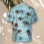 1 Retro Ocean Wave Aloha Custom Hawaiian Shirts With Faces Or Logos