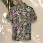 1 Tiki Island Vibes Aloha Custom Hawaiian Shirts With Faces Or Logos