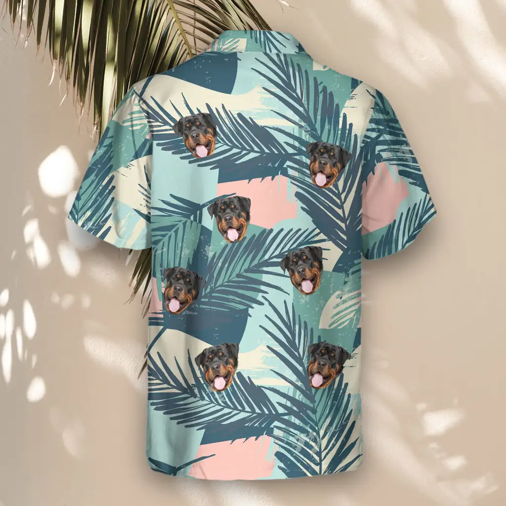 5 Tropical Color Pop Aloha Custom Hawaiian Shirts With Faces Or Logos