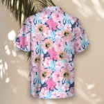 1 Tropical Floral Escape Aloha Custom Hawaiian Shirts With Faces Or Logos