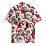 christmas cat hawaiian shirt kittens santa hats.jpg