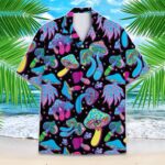 psychedelic mushroom hawaiian shirt neon trippy festival.jpg