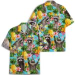 funny raccoon hawaiian shirt tropical pineapple.jpg