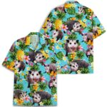 funny possum hawaiian shirt tropical pineapple.jpg