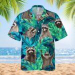 funny raccoon hawaiian shirt tropical leaf.jpg