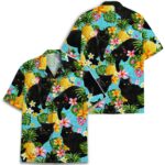 black cat hawaiian shirt tropical pineapple floral.jpg