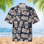 navy tiki hawaiian shirt tribal mask.jpg