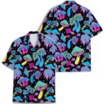 psychedelic mushroom hawaiian shirt neon trippy festival.jpg