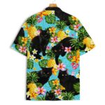 black cat hawaiian shirt tropical pineapple floral.jpg