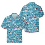 shark attack hawaiian shirt ocean waves mermaid.jpg