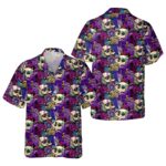 skull mushroom hawaiian shirt dark tropical.jpg