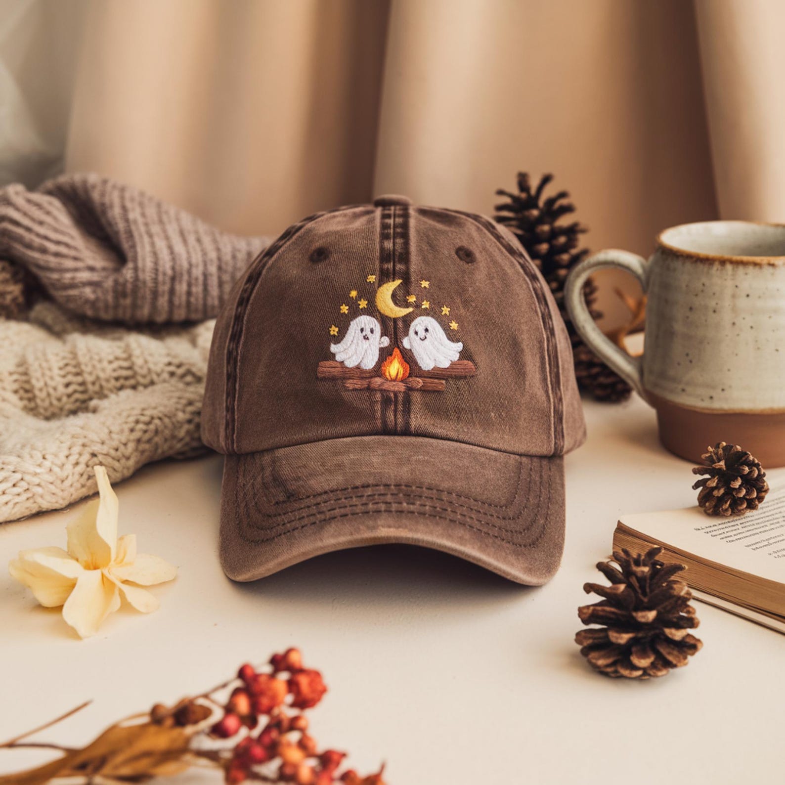 brown ghost campfire hat.jpg brown ghost campfire hat.jpg