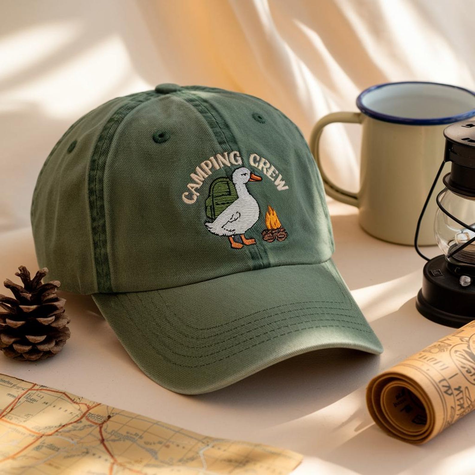 camping crew duck embroidered hat.jpg camping crew duck embroidered hat.jpg