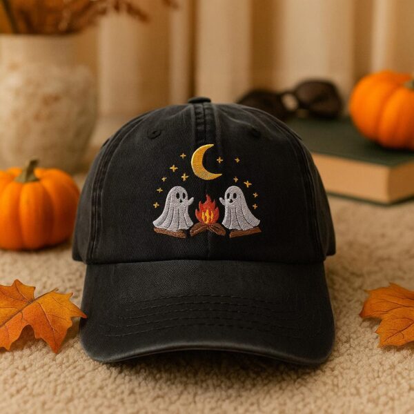 ghost campfire halloween hat.jpg