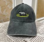 embroidered bear olive hat 1.jpg