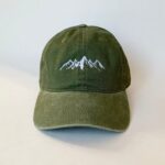 minimal mountain olive hat.jpg