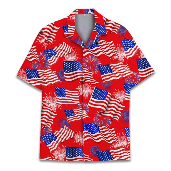 patriotic american flag fireworks hawaiian shirt.jpg