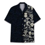 polynesian tribal hawaiian shirt black tiki dolphin.jpg