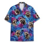 raccoon hawaiian shirt tropical blue.jpg